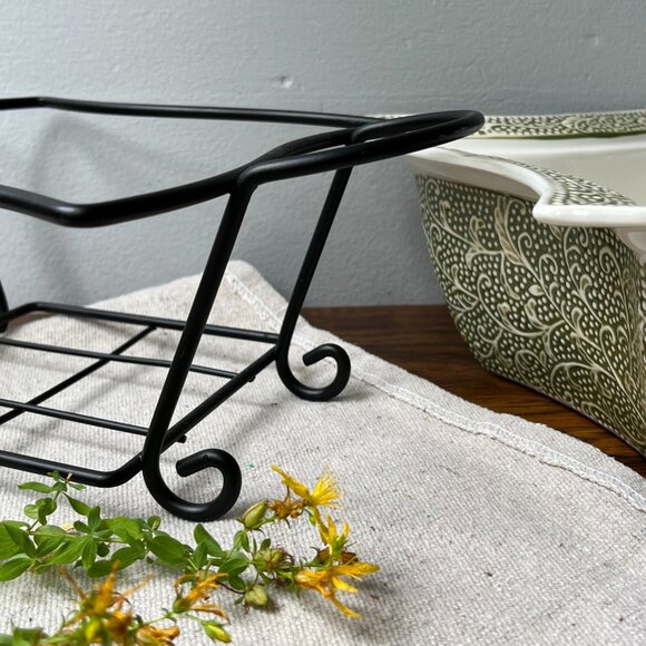 10.25" Bakeware Caserole Dish Presentable Ovenware Temp-Tations by Tara - Picture 12 of 16